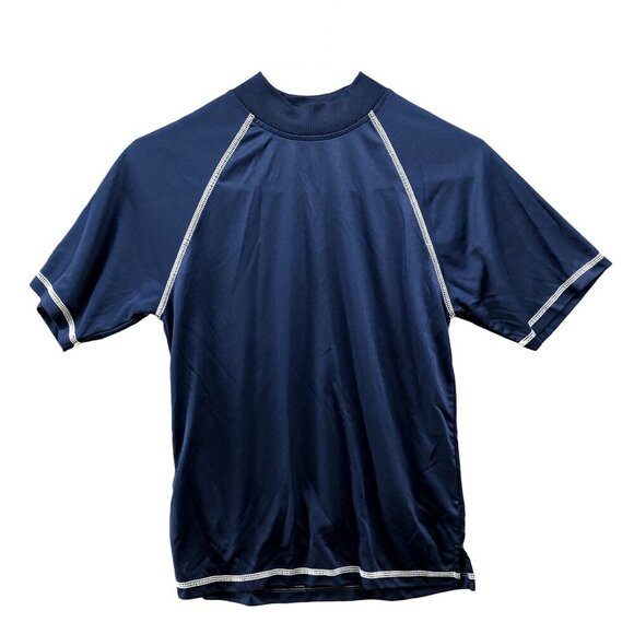 PGA Tour Golf Shirt Womens Medium M Short Sleeve Active Top Blue - Picture 1 of 8